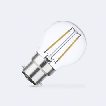 2W B22 G45 Filament LED Bulb 200lm - Several options