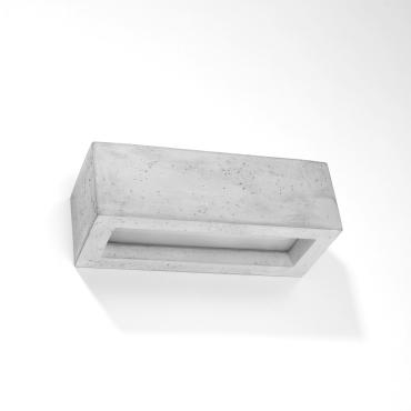Vega 30 Cement Wall Lamp SOLLUX - Grey