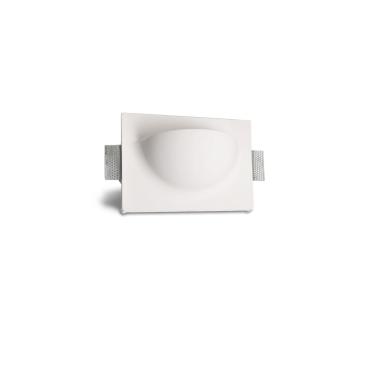 Wall Light Integration Plasterboard for E14 LED Bulb 283x283 mm Cut Out - White