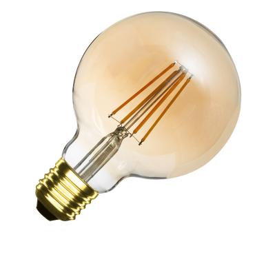 6W E27 G95 Gold Filament LED Bulb 720lm - Several options