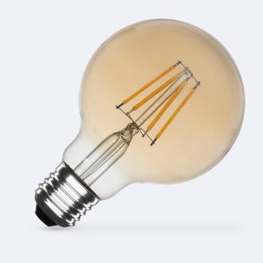 6W E27 G80 Gold Filament LED Bulb 750 lm - Several options