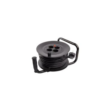 25m Cable Extension Reel 3x1.5 mm - Black