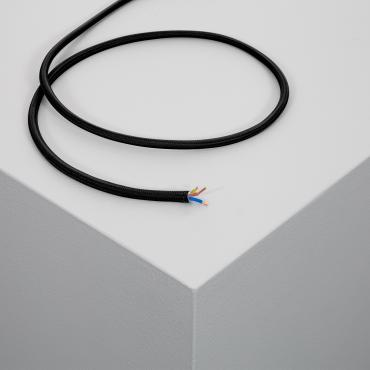 Textile Electrical Cable in Black - Several options