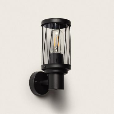 Hovd Stainless Steal Wall Lamp - Black