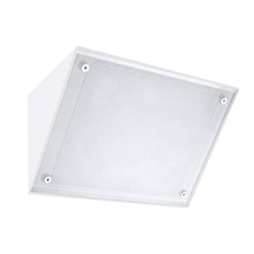 14W Curie Glass Medium White LED Surface Lamp IP65 LEDS-C4 05-9884-14-CM - 3000K