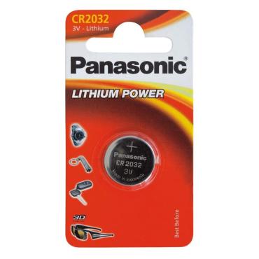 Blister 3V Lithium Battery PANASONIC CR-2032EL/1B - 3 V