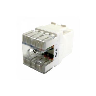 RJ45 UTP Cat6 TELEVES Female Connector - Transparent