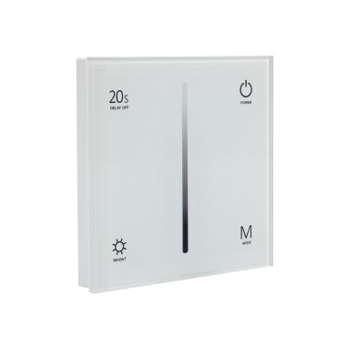 220-240V AC Touch Compatible Triac LED Dimmer with RF Controller - White