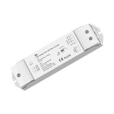 220-240V AC Monochrome/CCT/RGB LED Strip Dimmer Controller Compatible with Push Button and RF Remote - RGB