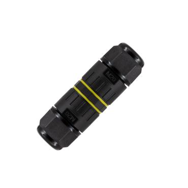 Waterproof Connector Cable 3 Contacts 0.5-2.5mm² IP68 - Black