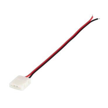 2 PIN 10mm Connector Cable for Monochrome LED Strips (12V) -
