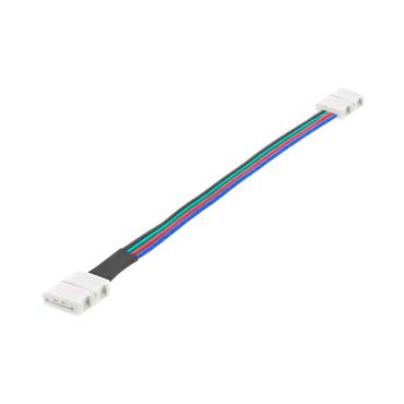 Double 10mm Connector Cable for SMD5050 RGB LED Strips (12V/24V) -