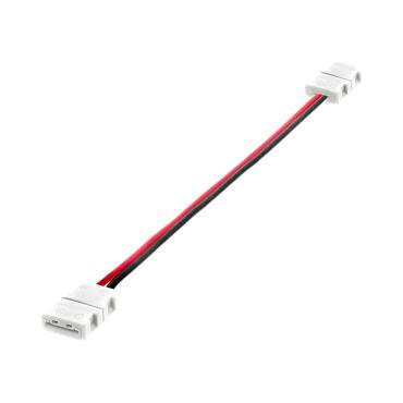 Double 10mm Connector Cable for SMD5050 Monochrome LED Strips (12/24V) -