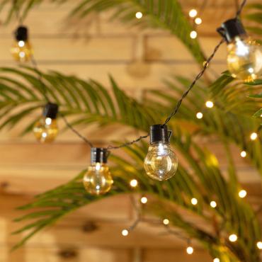 2m Nikola Solar LED String Light - 6000K