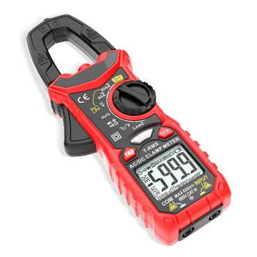 Digital Clamp Ammeter 600V AC/DC 600A AC Clamp Ø 36mm - Red
