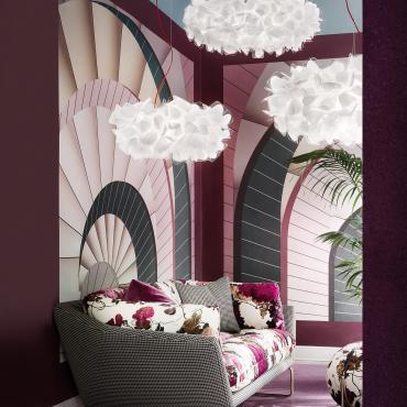 SLAMP Clizia Mama Non Mama Large Suspension Pendant Lamp - Transparent