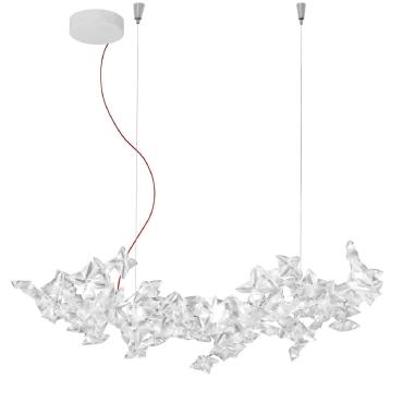 SLAMP Hanami Large Suspension Pendant Lamp - Transparent