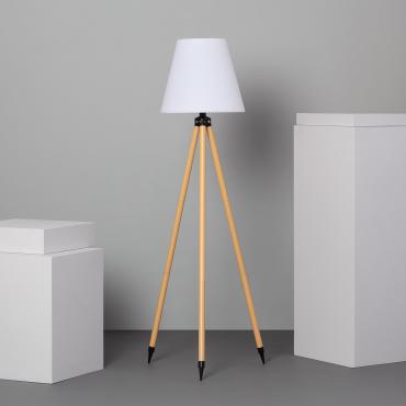 Kefre RGBW Solar Rechargeable Outdoor LED Floor Lamp - Grey