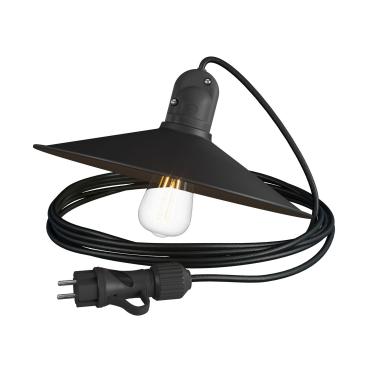 Eiva Snake Outdoor Pendant Lamp IP65 Creative-Cables PSENESM04PAM13VNO - Copper