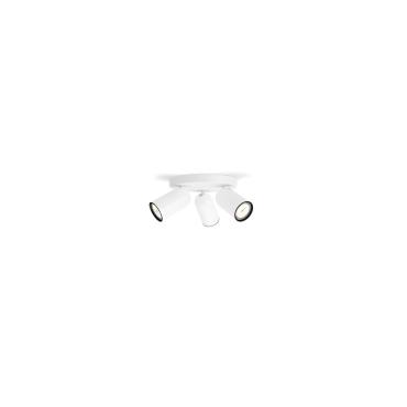 PHILIPS Pongee Triple Spot Ceiling Light - Black