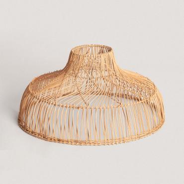 Yulara Rattan Pendant Lampshade Ø500 mm ILUZZIA - Natural