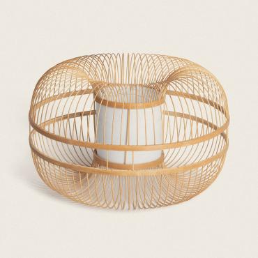 Ofelia Bamboo Pendant Lampshade - Natural