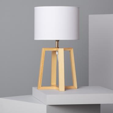 Korsade Table Lamp - Beige
