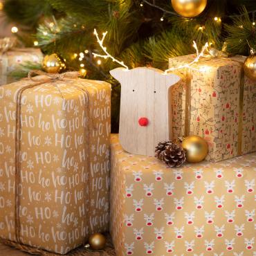 Donner the Reindeer LED Light with Battery - Natural