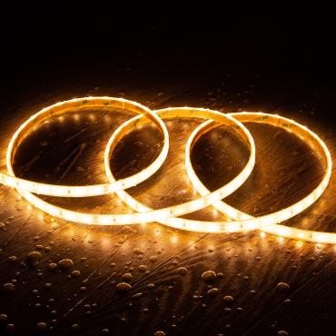 5m 24V DC SMD Silicone FLEX LED Strip 60LED/m 10mm Wide Cut at Every 10cm IP68 - 4000K
