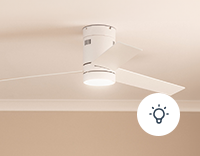 Ventilatori da Soffitto con Luce