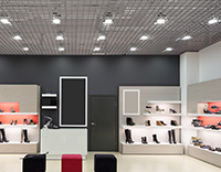 LED osvětlení pro komerční prostory a obchody