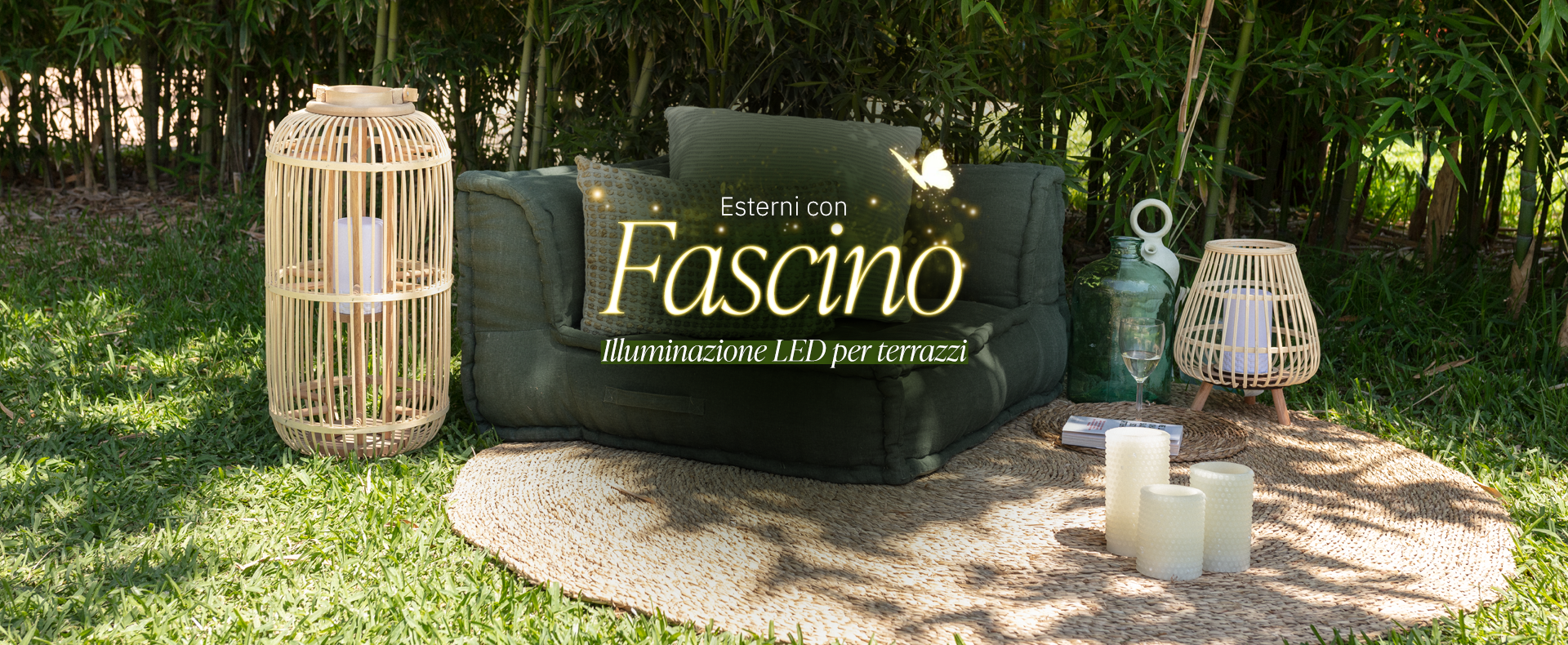 Illuminazione terrazzo