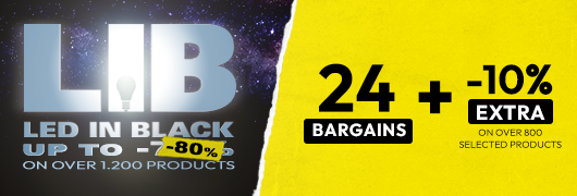 Black Friday 2022: deals on LED lighting, lamps and decoration