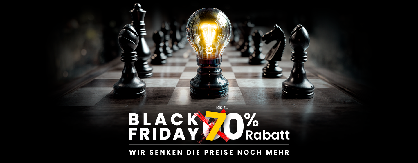 Black Friday 2024: Angebote für LED-Beleuchtung, Leuchten und LED-Dekoration