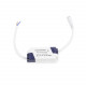 SuperSlim LED Quadrato 15W Cornice Argento
