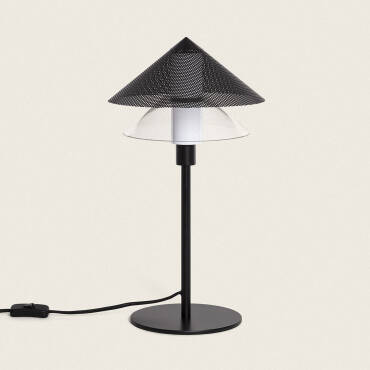Lampada da Tavolo Metallo Hesper Nero