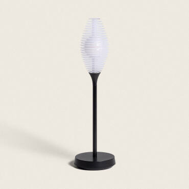 Lampada da Tavolo LED 3W Portatile con Batteria USB Ricaricabile Dukuza Nero