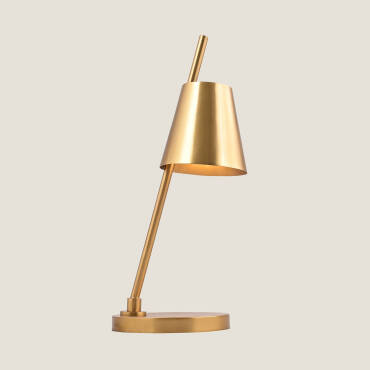 Lampada da Tavolo Metallo Bardney Oro