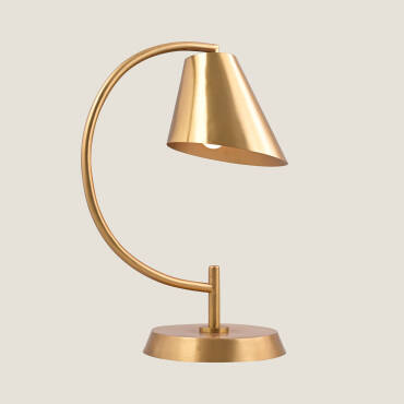 Lampada da Tavolo Metallo Edern Oro