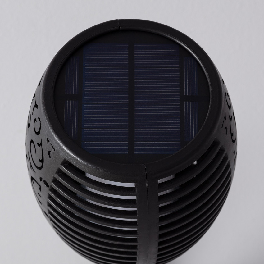 Torcia LED Solare Effetto Fiamma con Picchetto
