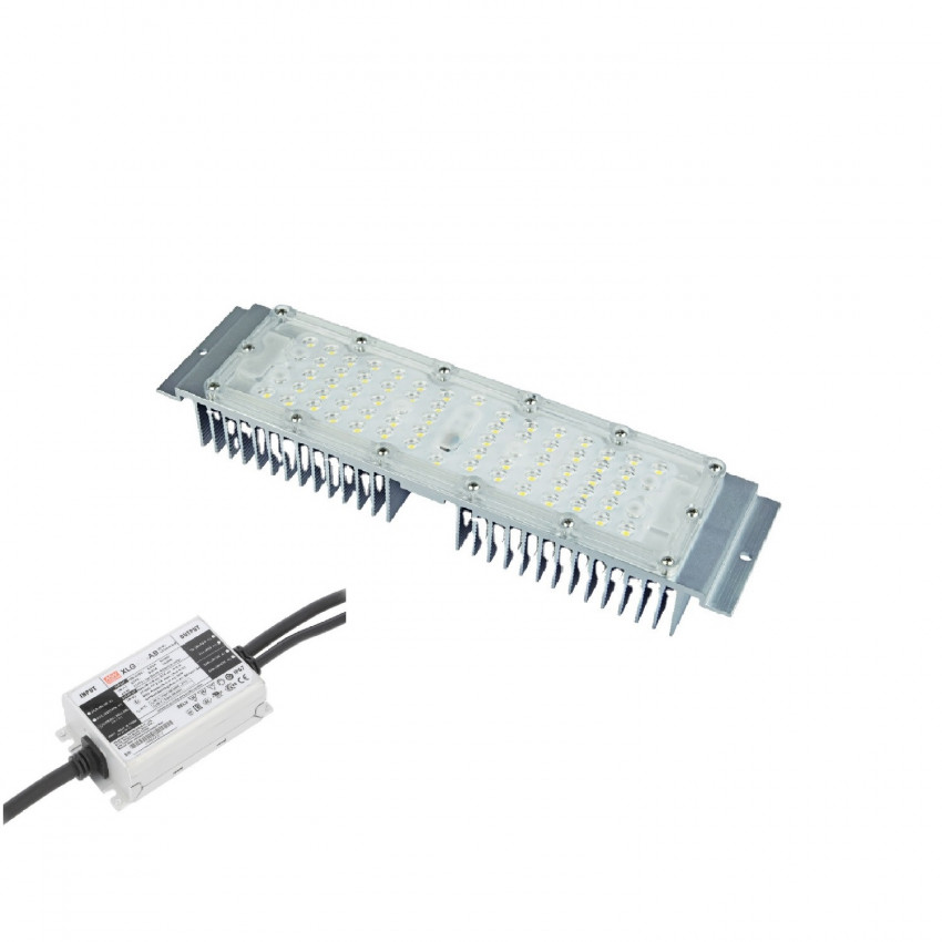 Modulo LED 60W Retrofit per Apparecchi di Illuminazione Stradale MEAN WELL IP67 Regolabile 1-10V