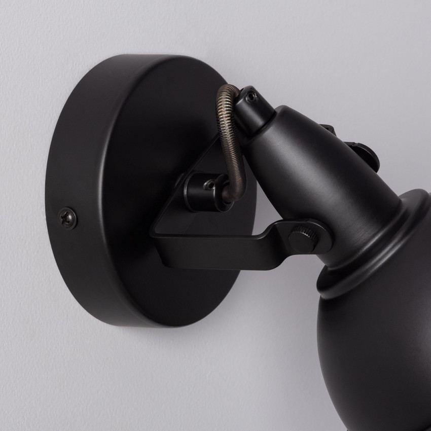 Foco Orientable Emer Negro