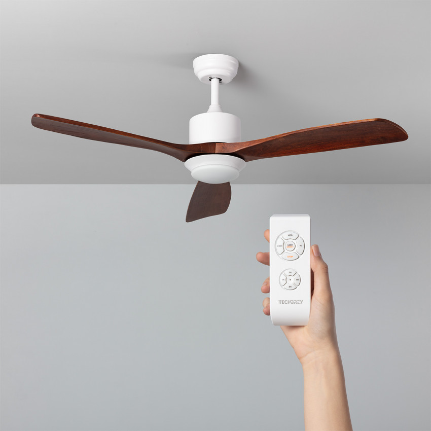 Ventilatore LED da Soffitto Forest Bianco 132cm