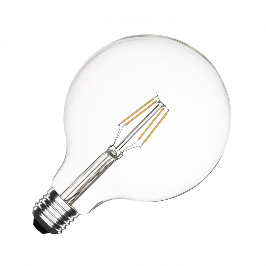 Lampadina LED E27 Regolabile Filamento Supreme G125 6W 