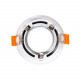 Foco Downlight GU10 6W Corte Ø 70 mm Luz Indirecta