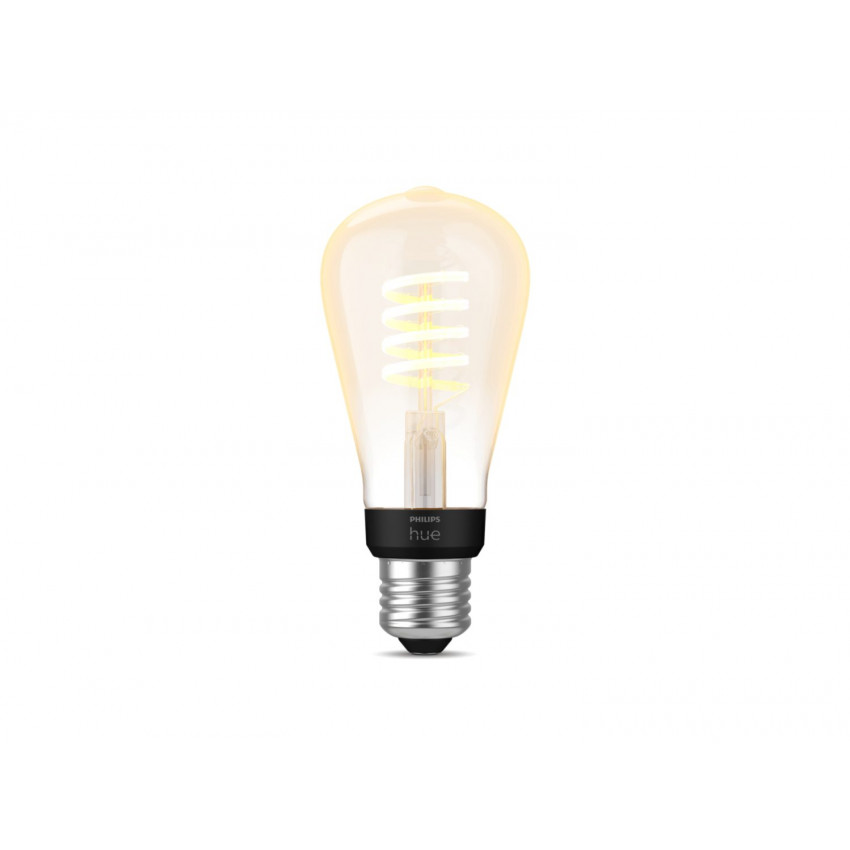Lampadina LED E27 Filamento 7W 550 lm ST64 Hue White Ambiance PHILIPS 