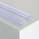 Clip di Fissaggio in PVC per Striscia LED Neon Circolare Flessibile Monocolore 1m