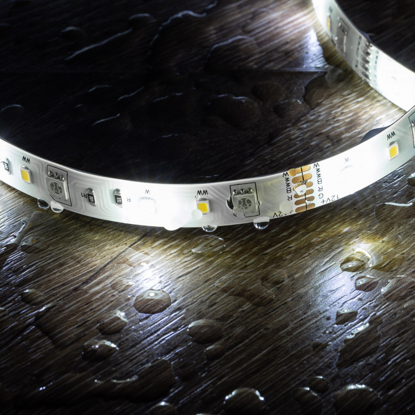 Striscia LED Bluetooth 12V 30LED/m RGBW IP20 8W 2m