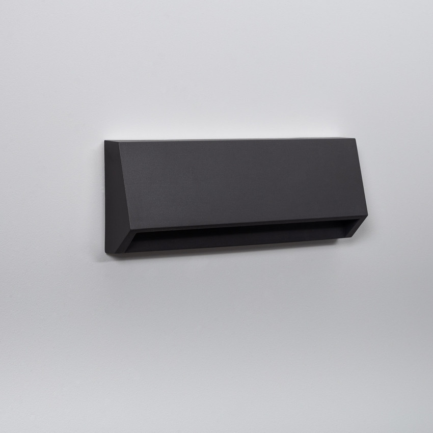 Segnapasso per Esterno LED 3W da Superficie Parete Rettangolare Nero Tunez 
