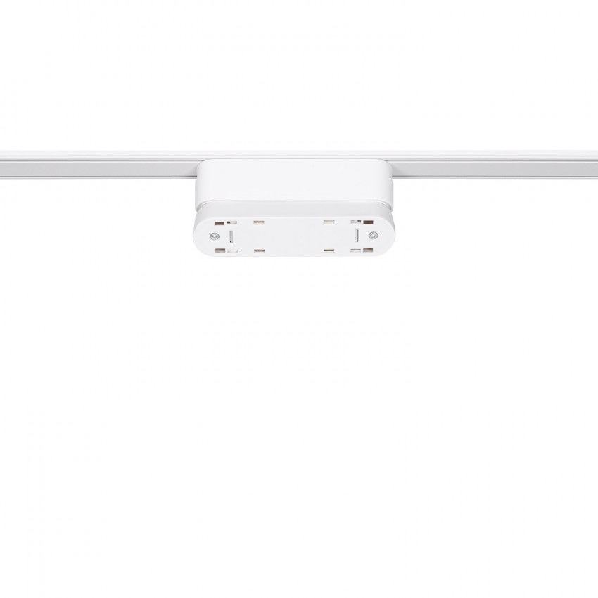 Adattatore 90º per Faretto per Binario Magnetico Monofase 25mm Super Slim 120mm